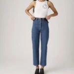 Thumbnail for Levis Ribcage Western Yoke Women’s Jeans