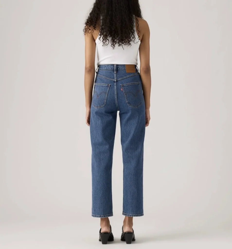 Image for Levis Ribcage Western Yoke Women’s Jeans