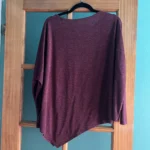 Thumbnail for Asymmetrical Long-Sleeved Jumper