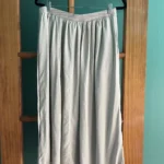 Thumbnail for Beige Mid-Length Button-Up Skirt
