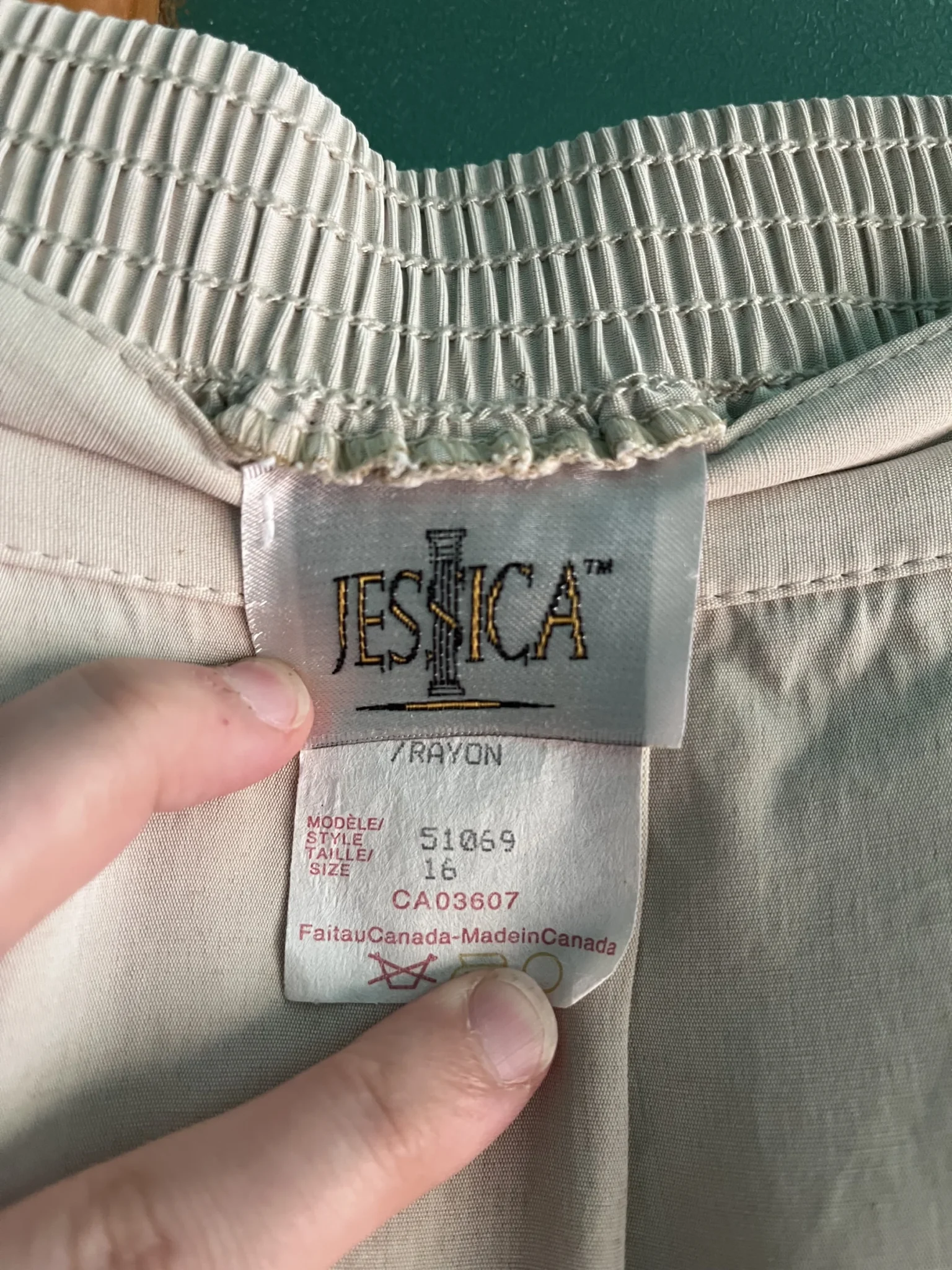 Image for Beige Mid-Length Button-Up Skirt