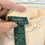 Thumbnail for Vintage silk and linen trousers