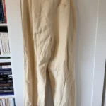 Thumbnail for Vintage silk and linen trousers