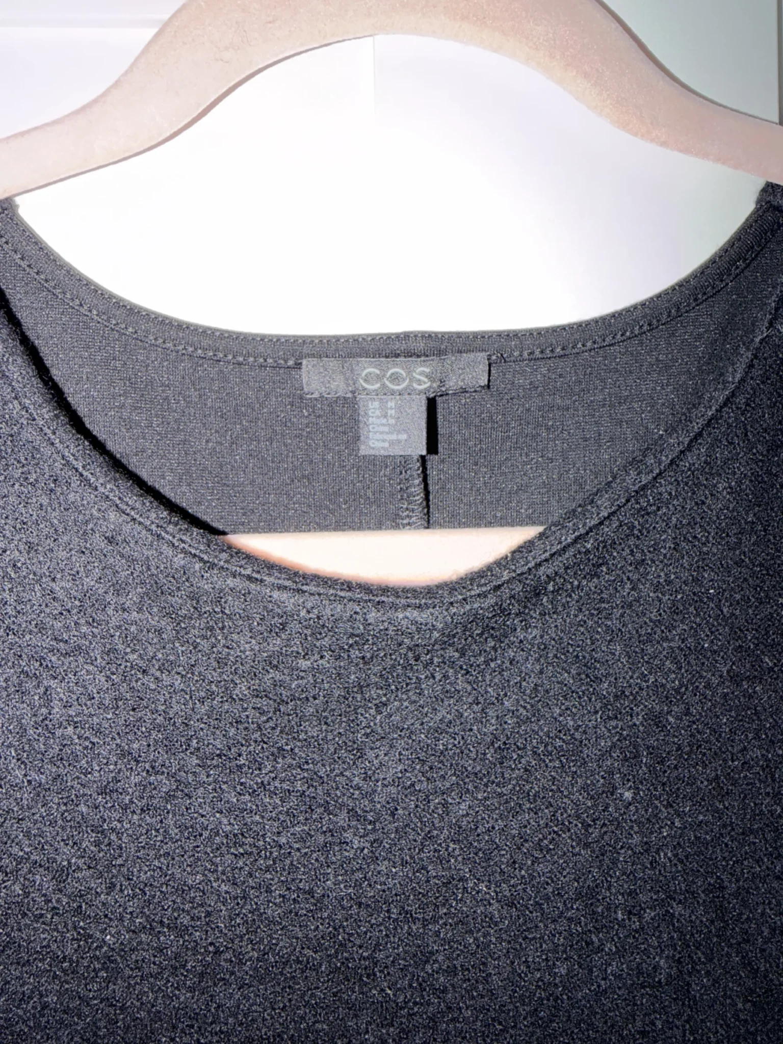 Image for COS wool-blend dress