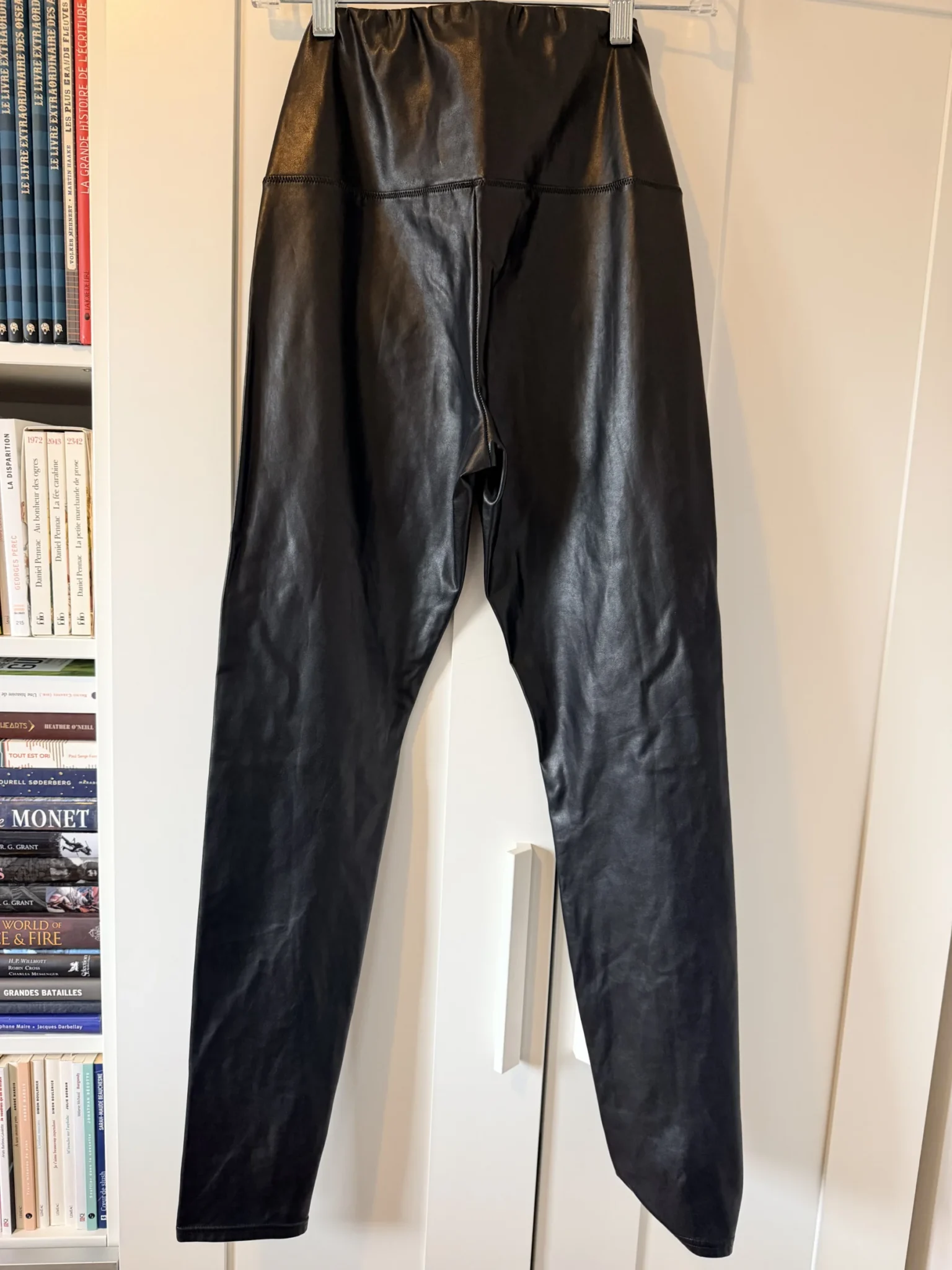Image for Faux leather leggings