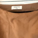 Thumbnail for Suede-effect skirt