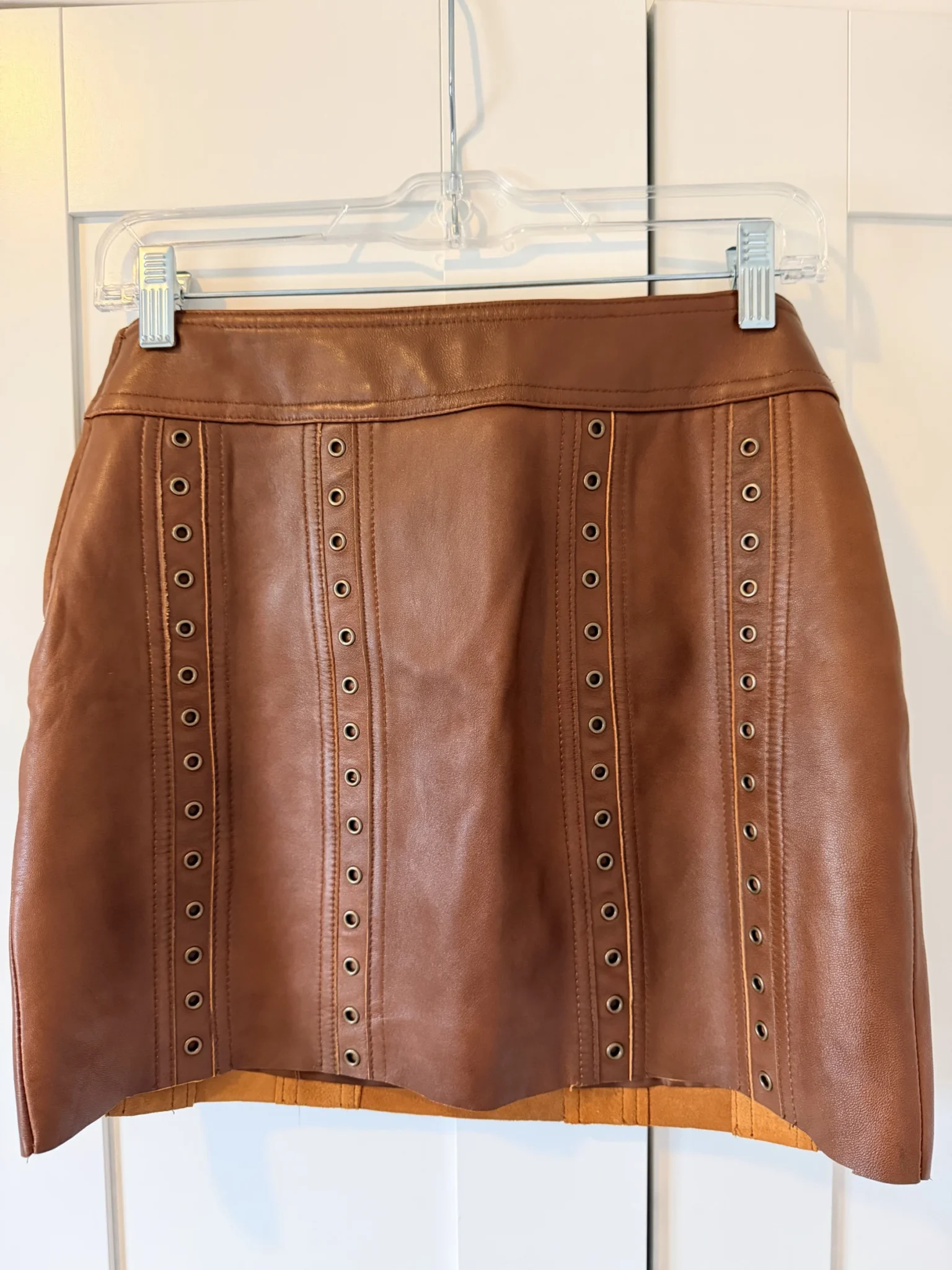 Image for Leather skirt