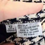 Thumbnail for Vintage silk skirt