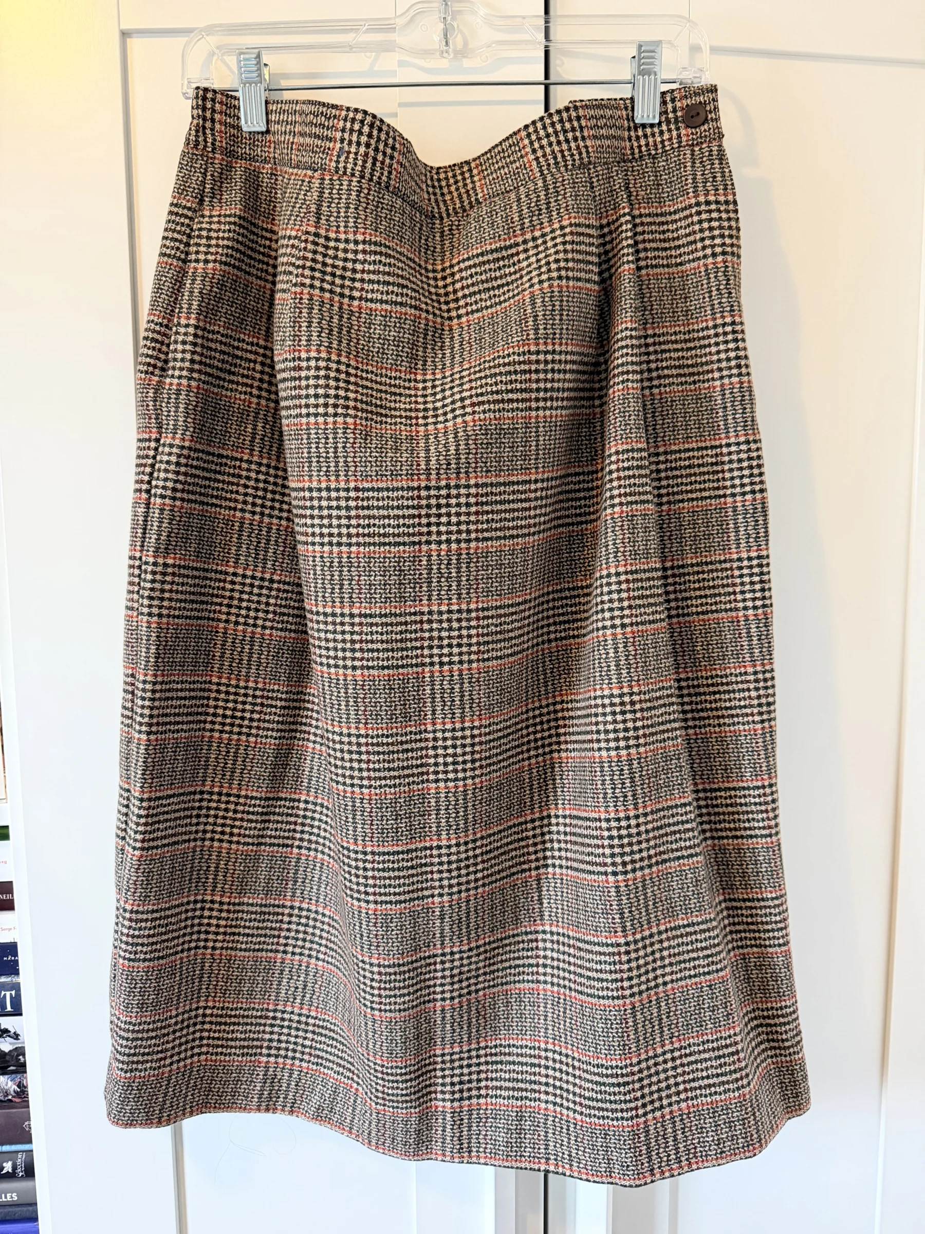 Vintage woollen skirt *Other seconde main