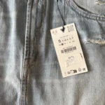 Thumbnail for Zara denim mini skirt