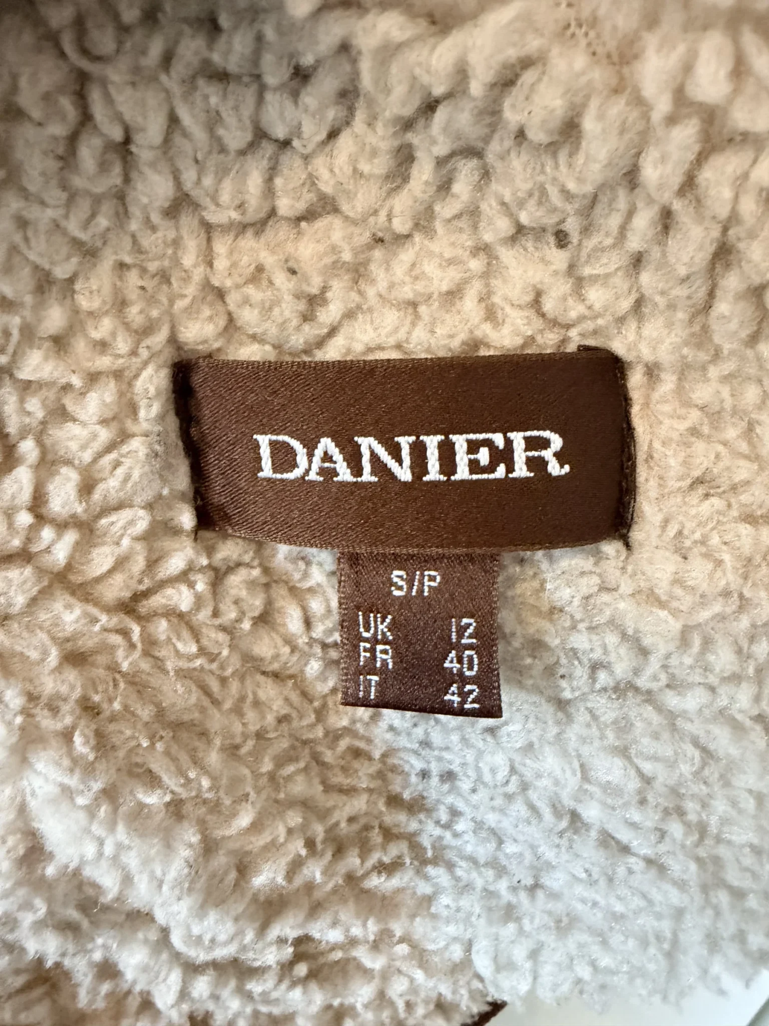 Image for Leather coat