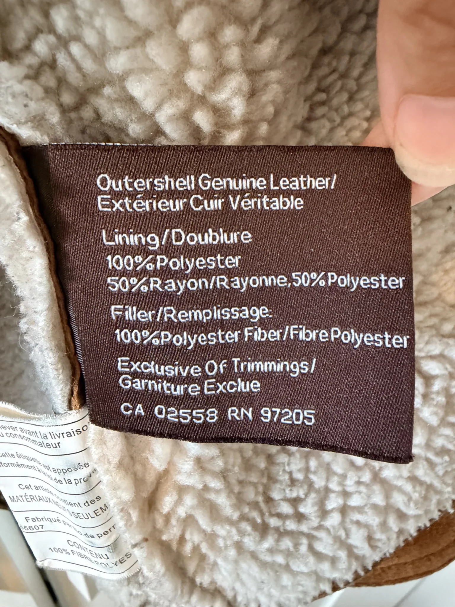 Image for Leather coat