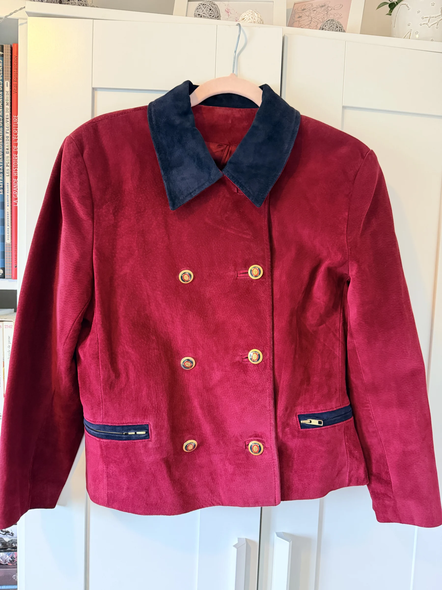 Short leather coat Danier seconde main