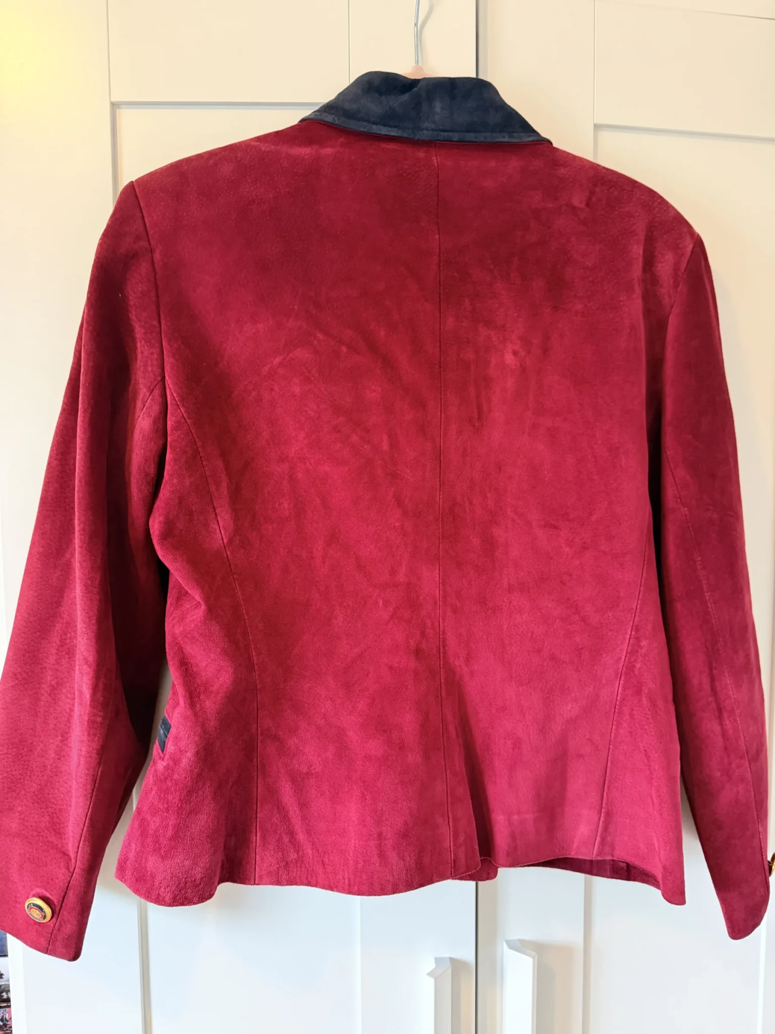Image for Short leather coat