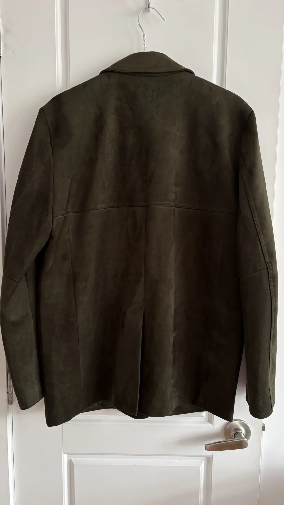 Image for Zara faux suede blazer