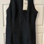 Featured thumbnail for Zara ruffled denim mini dress