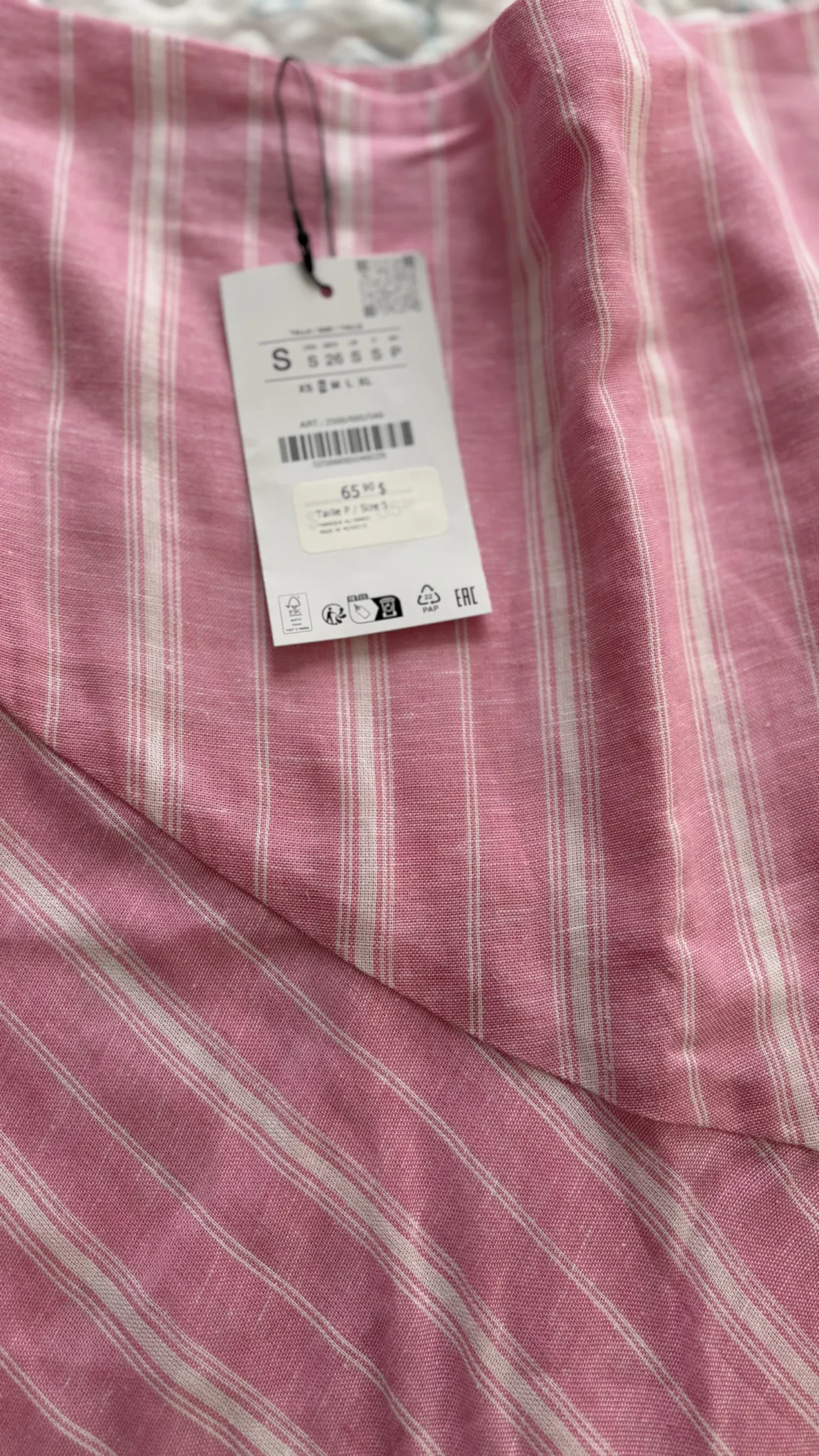 Image for Zara linen maxi skirt