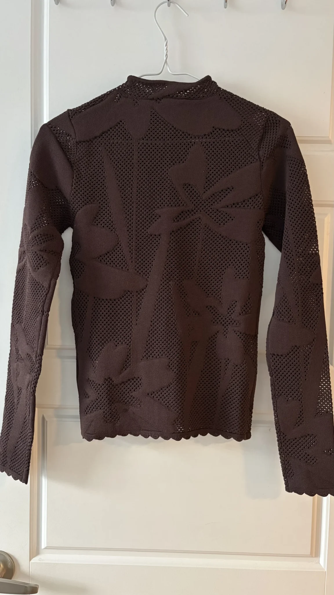 Image for Zara jacquard-knit cardigan