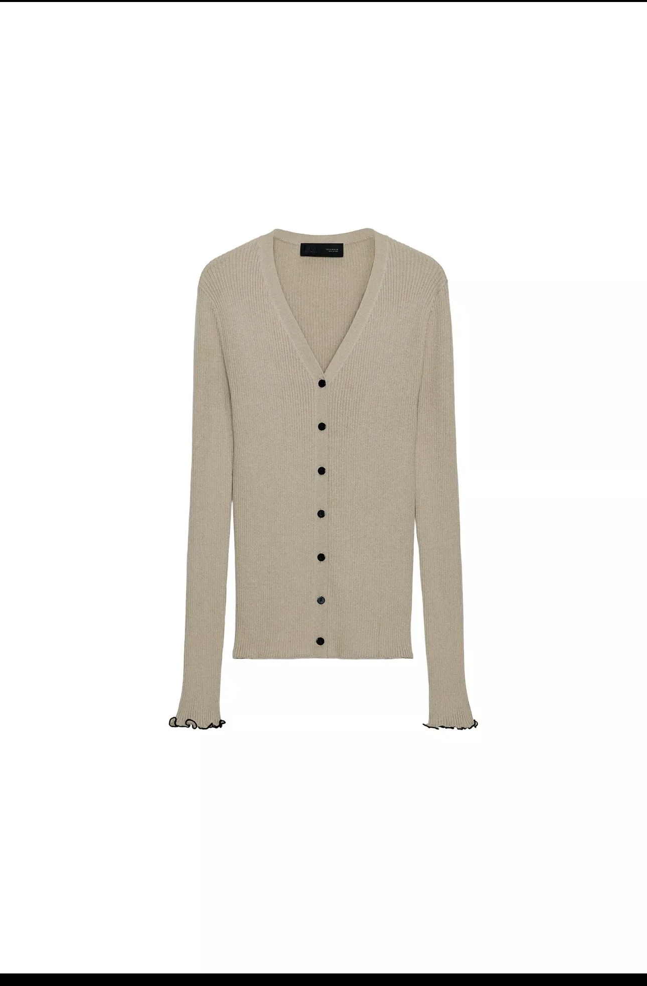 Zara ribbed knit cardigan Zara seconde main