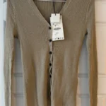 Thumbnail for Zara ribbed knit cardigan