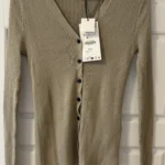 Thumbnail for Zara ribbed knit cardigan