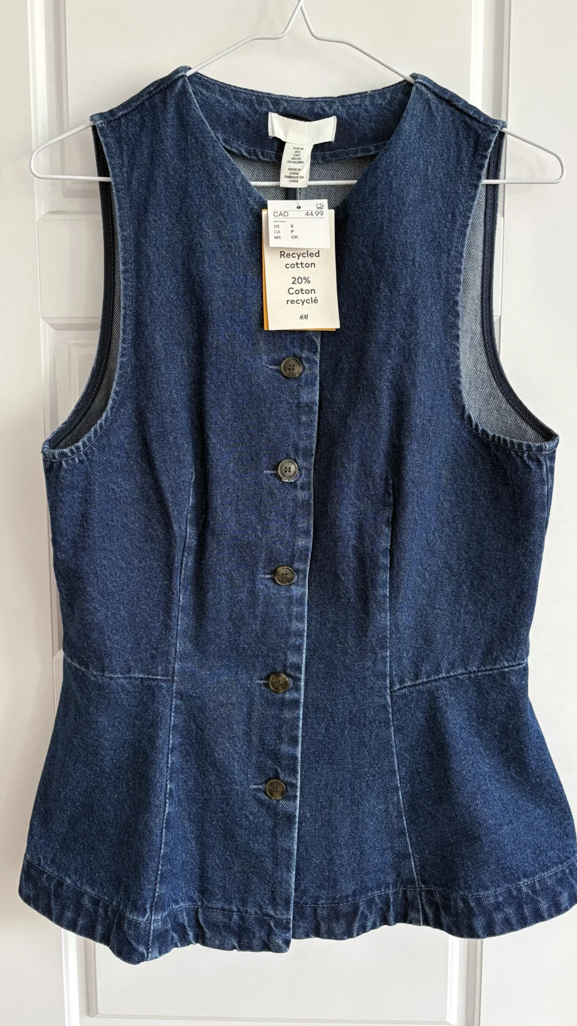 Featured image for H&M denim waistcoat