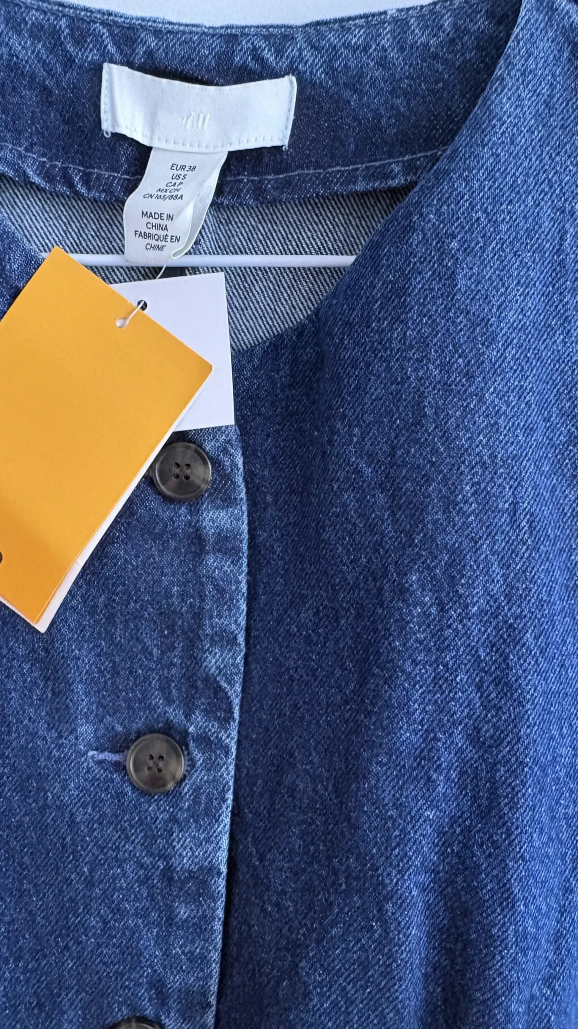 Image for H&M denim waistcoat