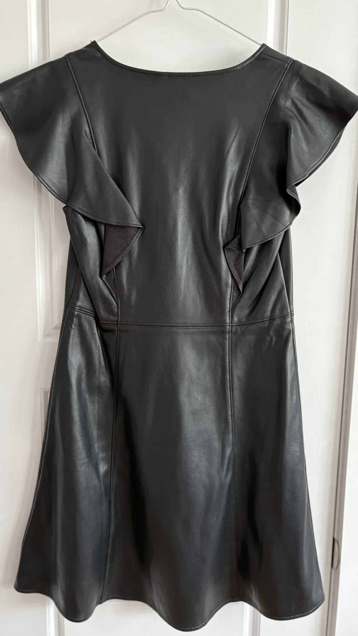 Image for Gap faux leather mini dress