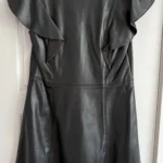 Thumbnail for Gap faux leather mini dress