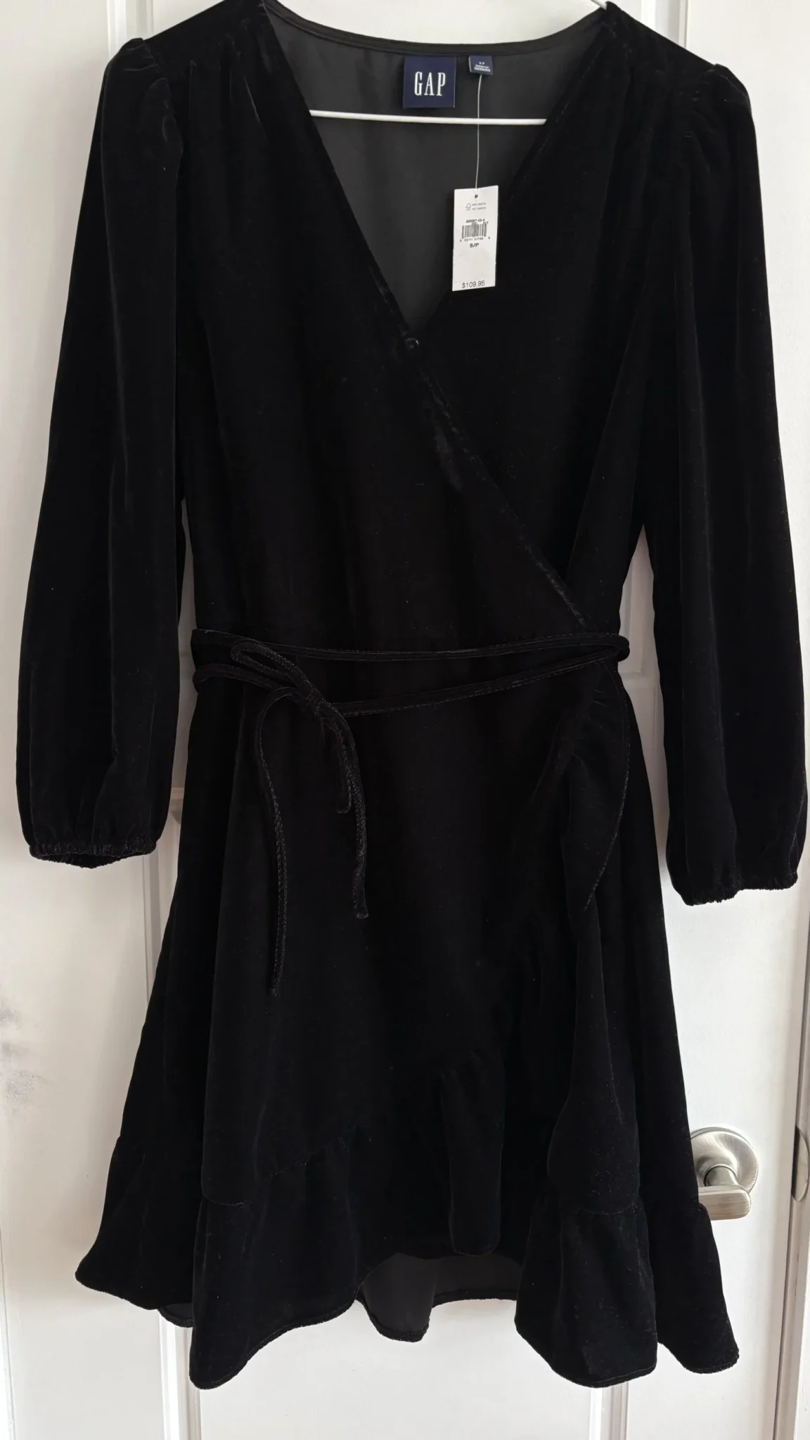 Image for Gap velvet mini dress