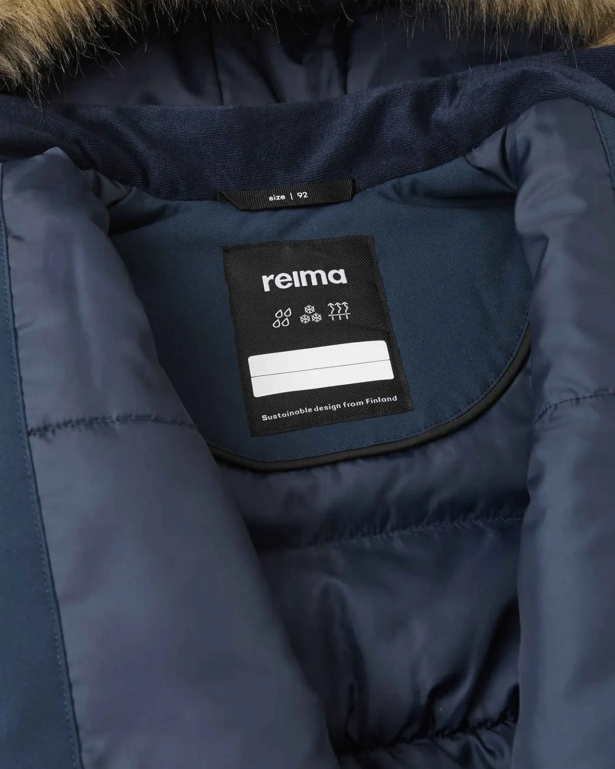Image for Reima navy blue parka – Children's (size 3 years)