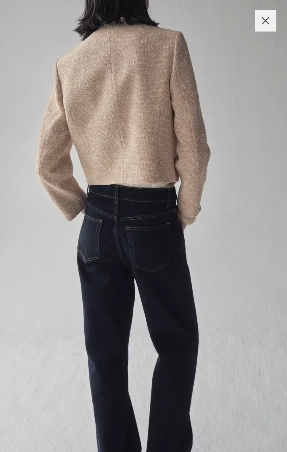 Image for Brand-new Small Mango tweed jacket