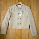 Thumbnail for Brand-new Small Mango tweed jacket