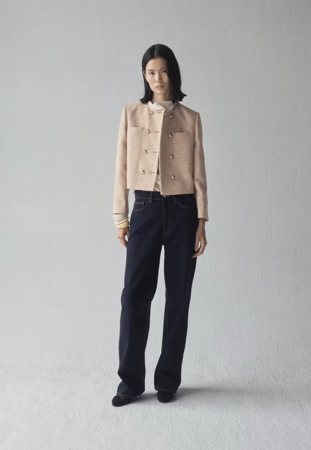 Image for Brand-new Small Mango tweed jacket