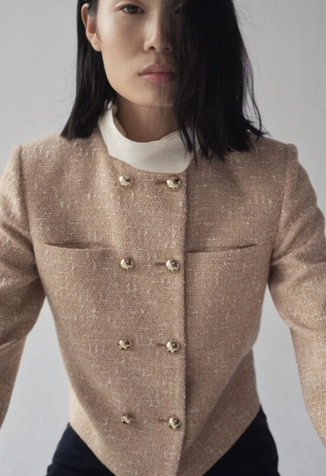 Image for Brand-new Small Mango tweed jacket