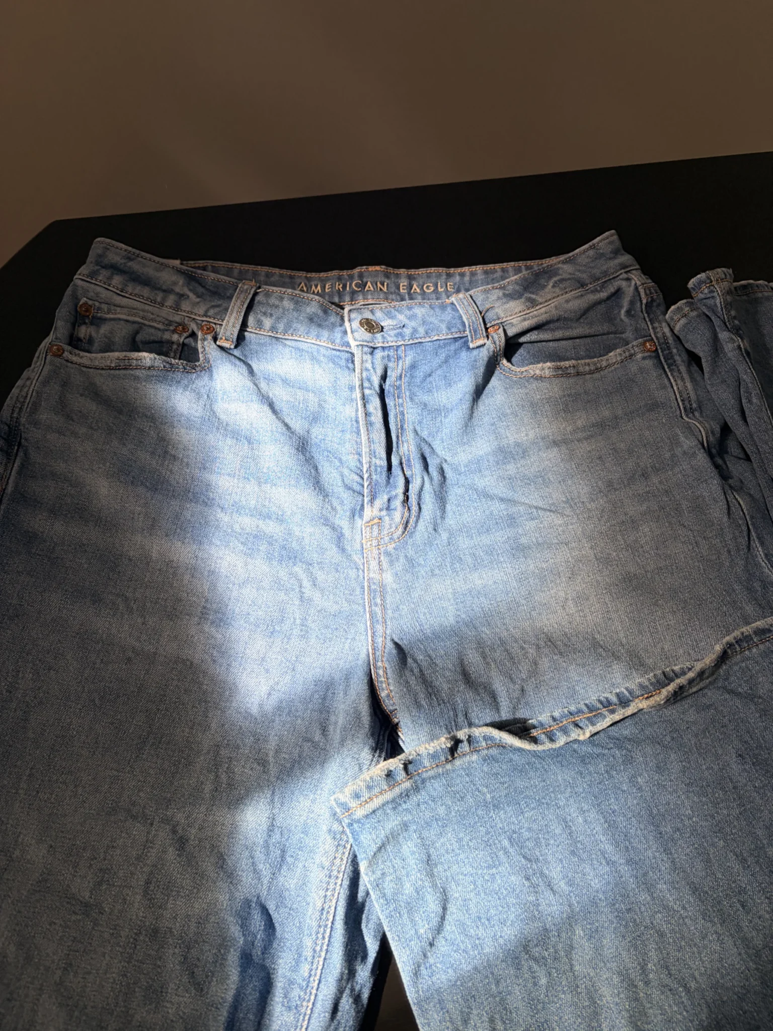 Featured image for ‘Super High-rise Baggy Wide Leg’ jeans