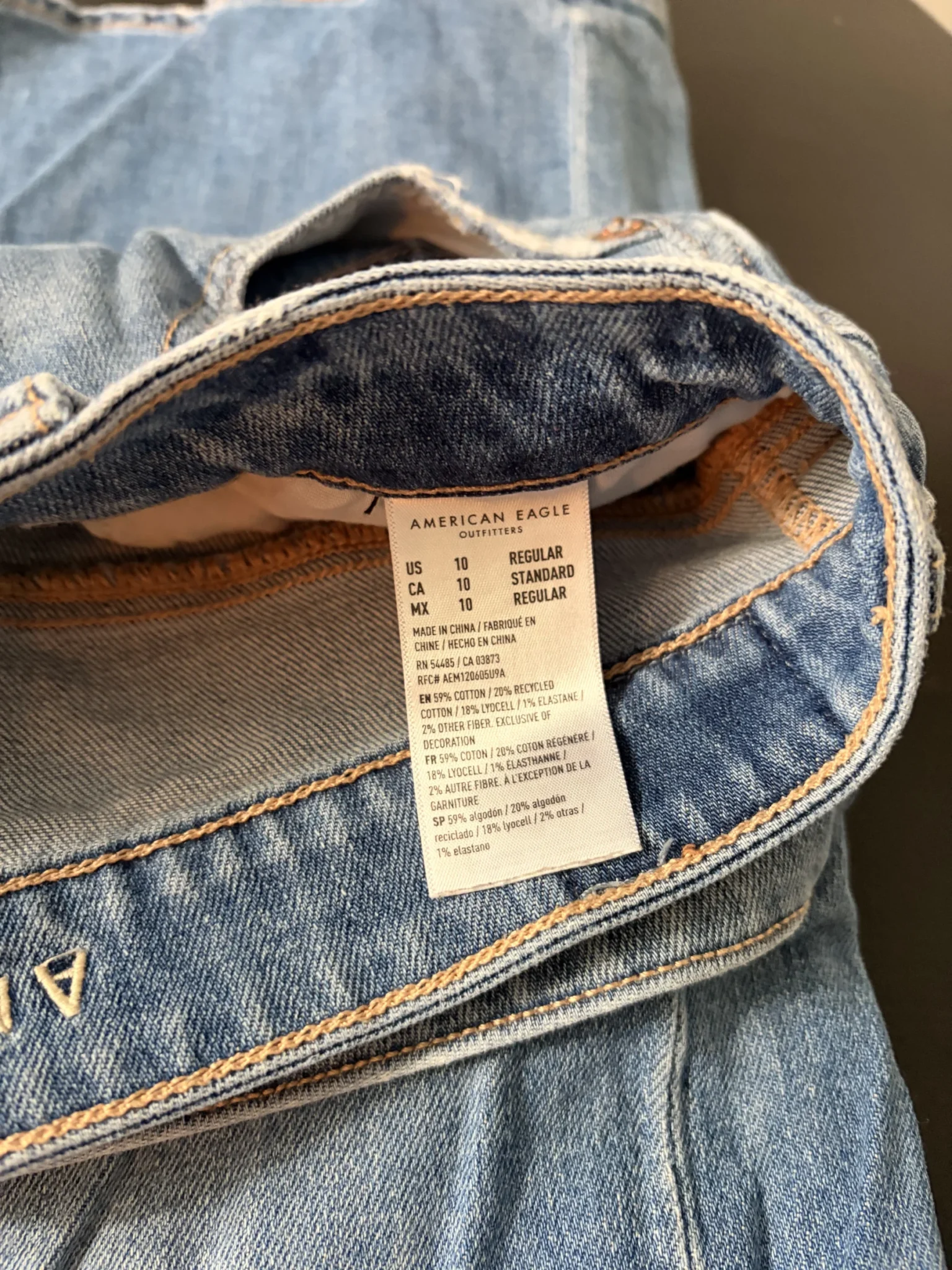 Image for ‘Super High-rise Baggy Wide Leg’ jeans