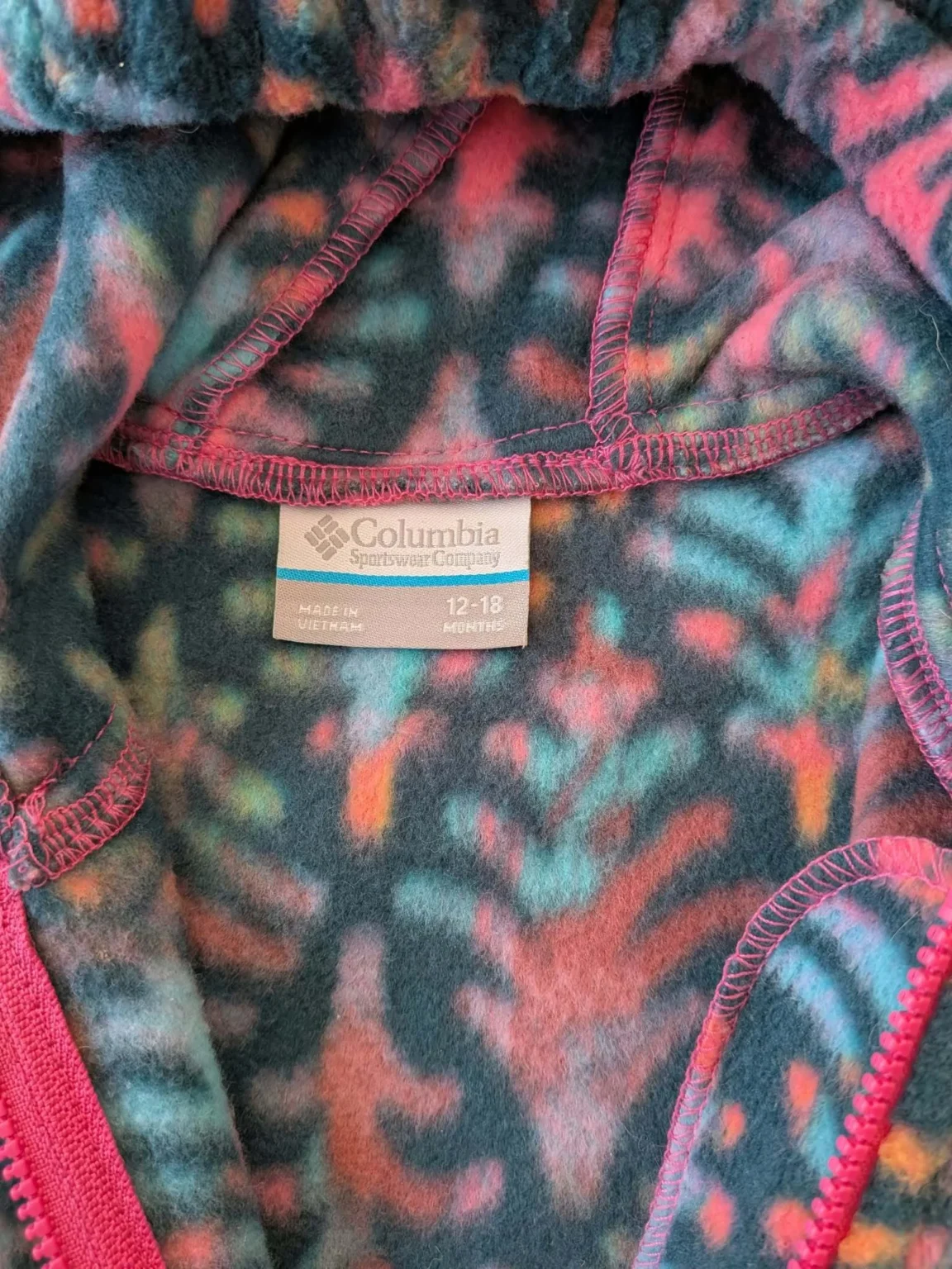 Image for Fleece jumpsuit, 12–18 months