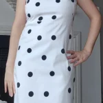 Featured thumbnail for Black polka-dot dress
