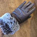 Featured thumbnail for Brown leather gloves