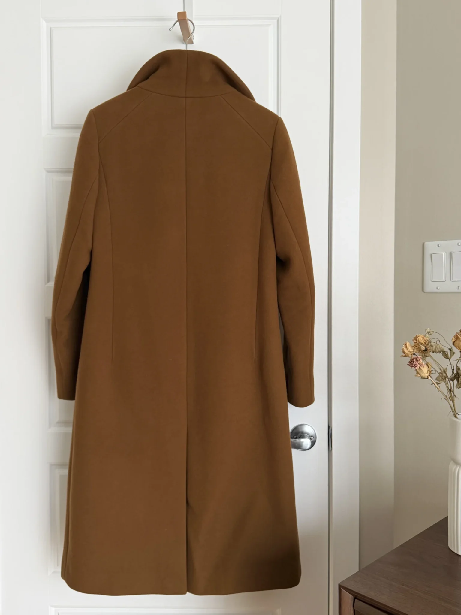 Image for Aritzia long cocoon coat – Cashmere and wool blend – Excellent condition