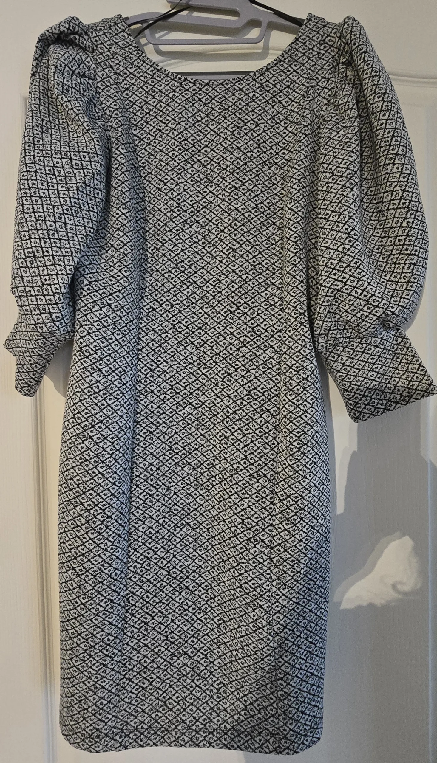 Dress with puffed sleeves Naf Naf seconde main