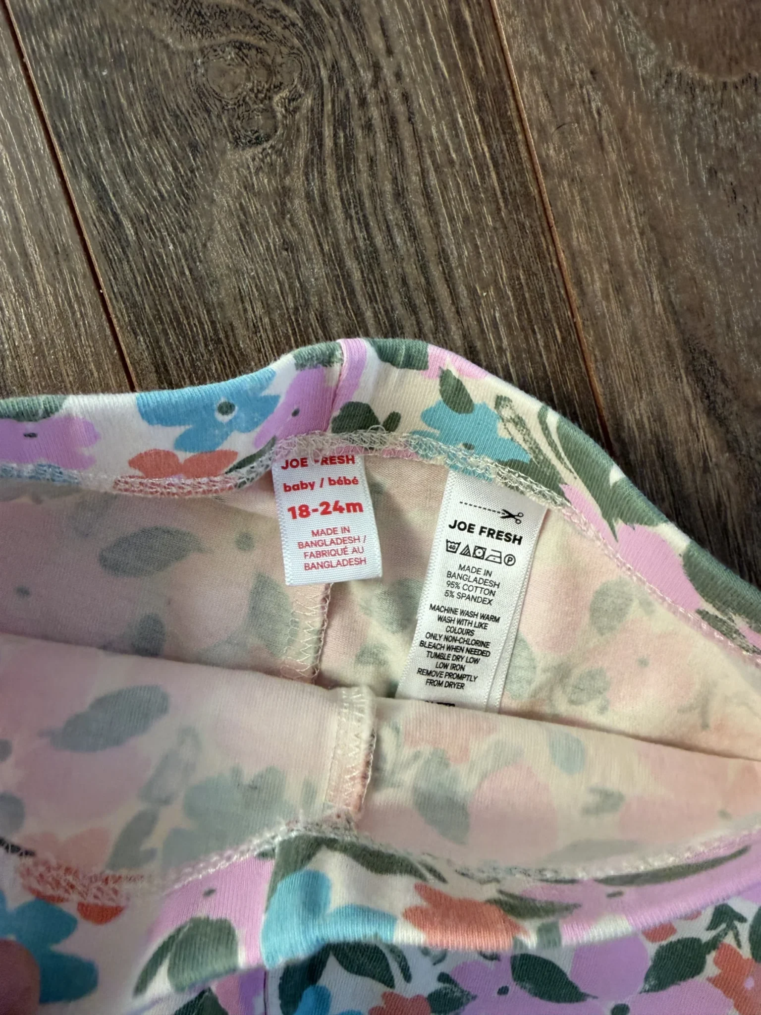 Image for Floral 3/4-length trousers