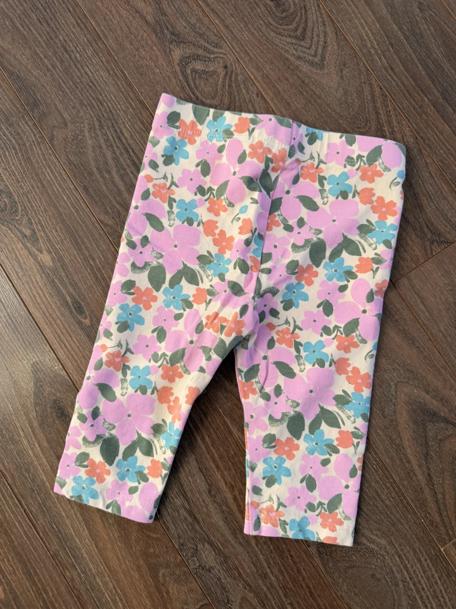 Image for Floral 3/4-length trousers