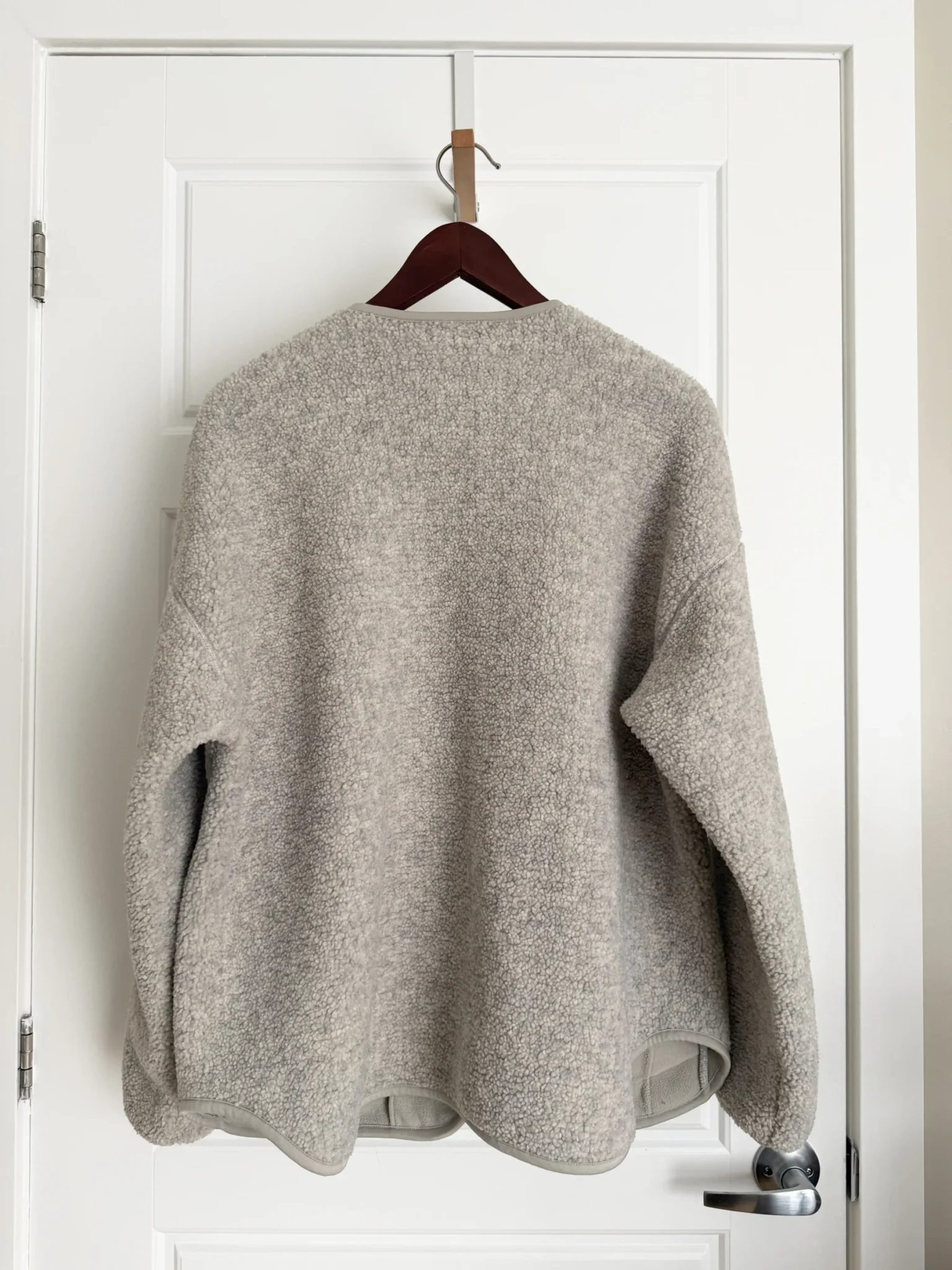 Image for Cardigan doublé de polaire Uniqlo