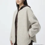 Thumbnail for Cardigan doublé de polaire Uniqlo