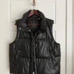 Featured thumbnail for Levis vegan leather quilted waistcoat