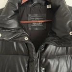 Thumbnail for Levis vegan leather quilted waistcoat