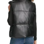 Thumbnail for Levis vegan leather quilted waistcoat