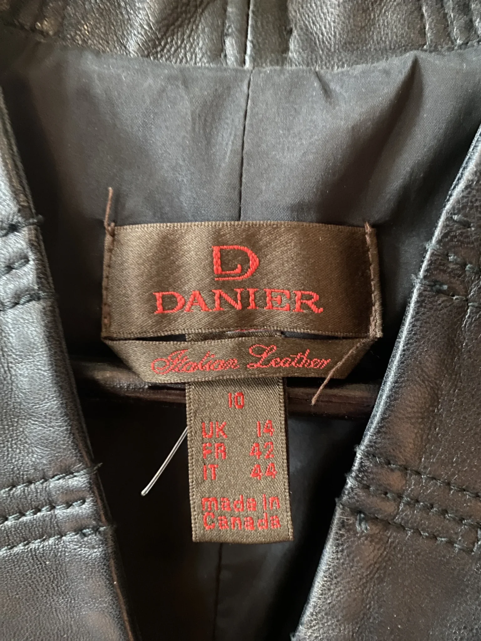 Image for Leather dress